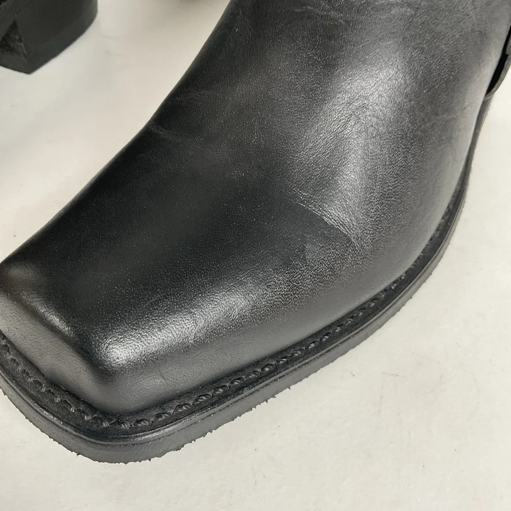 Vintage Santa Fe Harness Boots | USA Made | Men’s 9.5 D